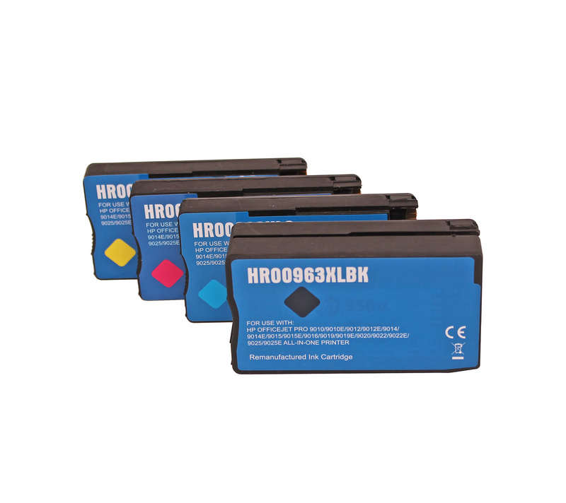 HP 963XL B/C/M/Y Generic Cartridges *Value Pack*