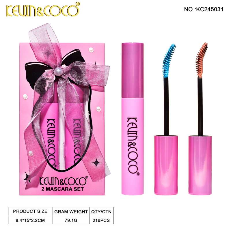 KEVIN&COCO 2-Color Pretty Bowknot Mascara Set