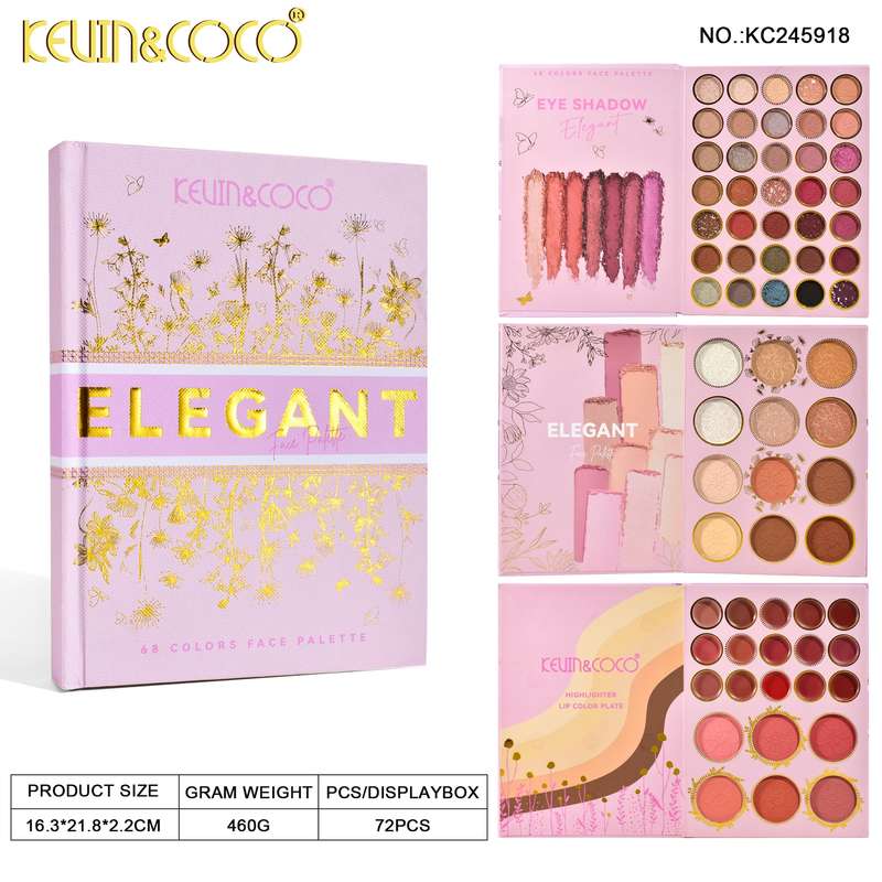 Kevin&Coco 68-Color Elegant Makeup Book - Original