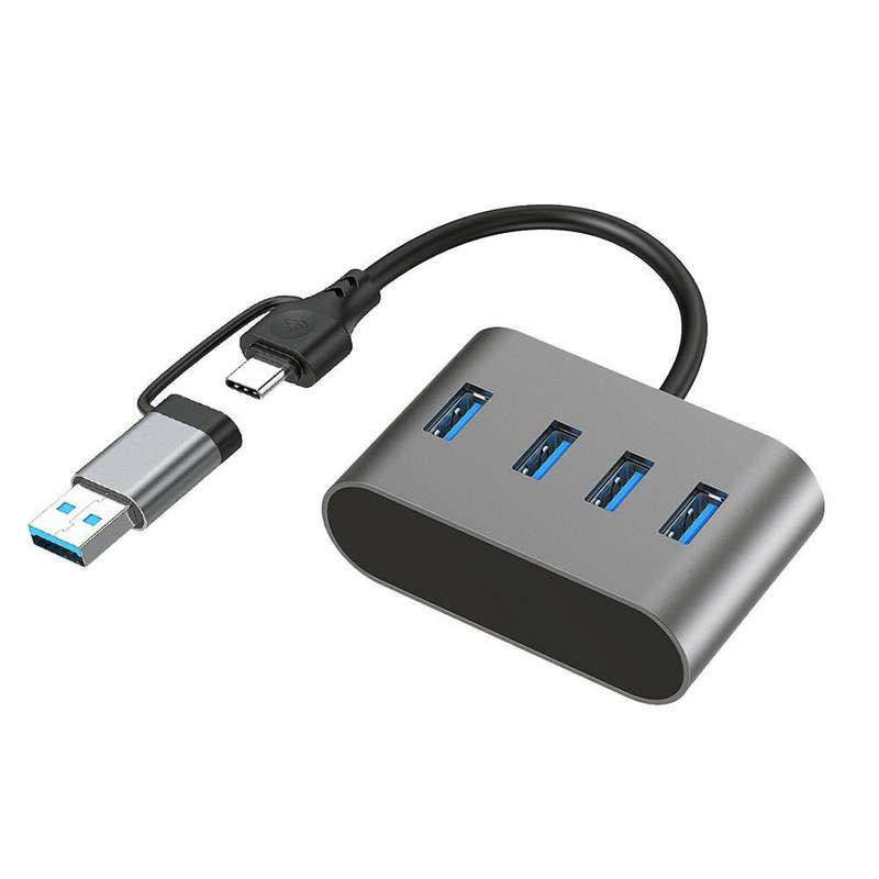 Astrum 2 in 1 4 Port USB 3.0 Multi-Port Hub - UH350