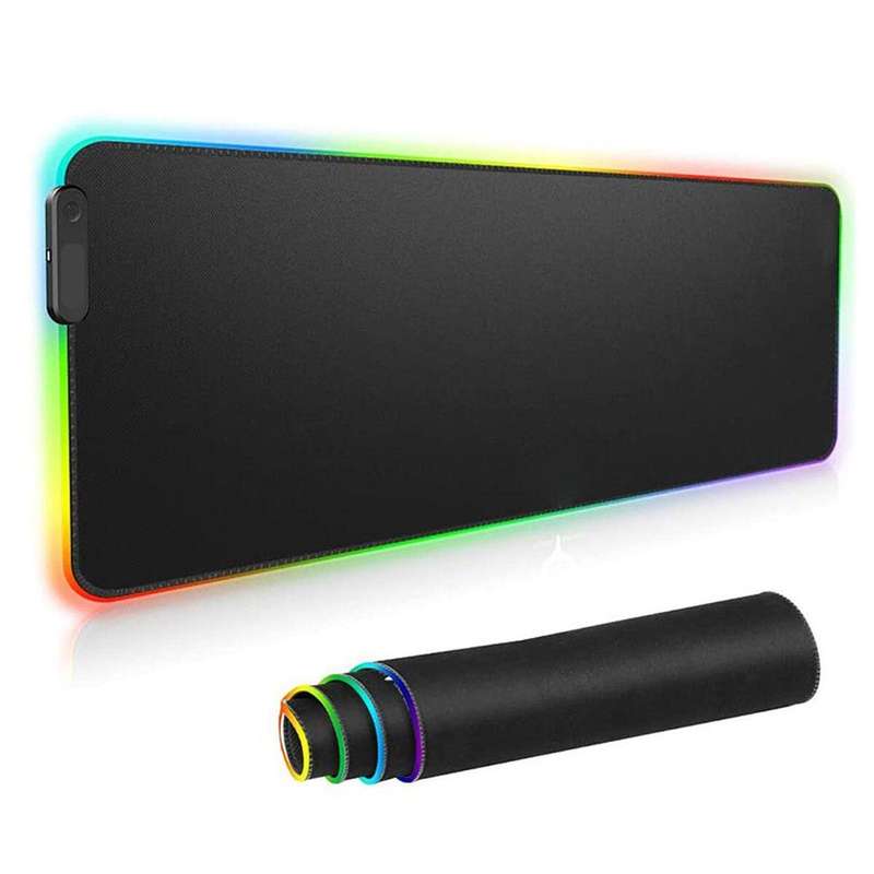 Extended Size & Durable RGB Gaming Mouse Pad Non-slip Rubber Base