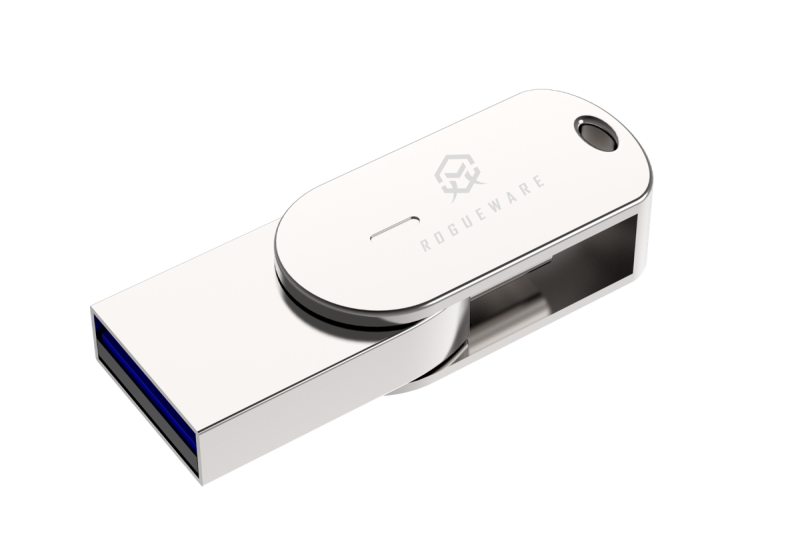 Rogueware U785C 16GB Metal USB 3.1 TYPE-C & TYPE-A Dual Flash Drive