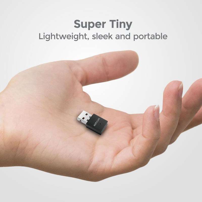 Astrum 300Mbps Nano Wi-fi Network Adapter for PC/Laptop - NA300      Astrum