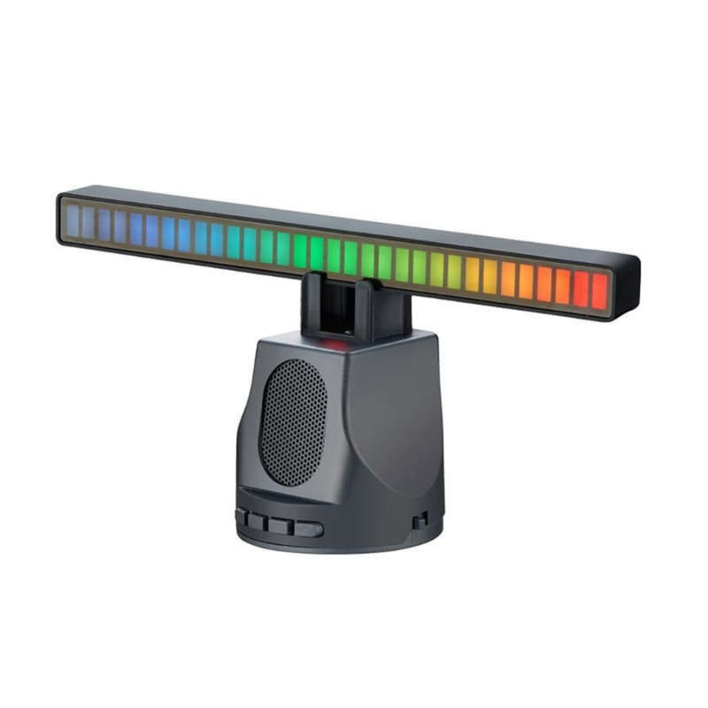 RGB Sound Pickup Light Speaker with Headset Stand Mount T-15
