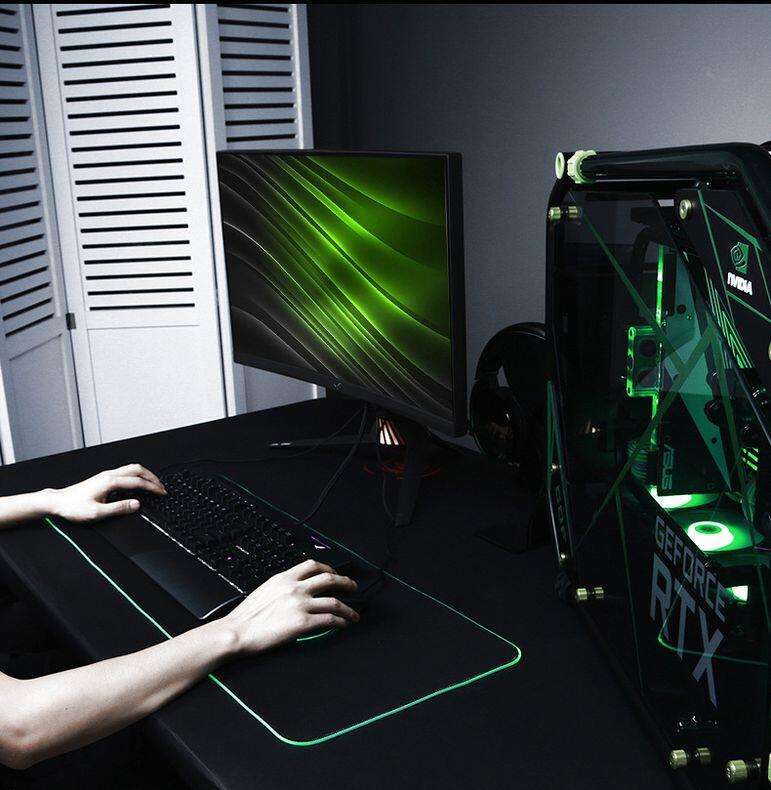 Extended Size & Durable RGB Gaming Mouse Pad Non-slip Rubber Base