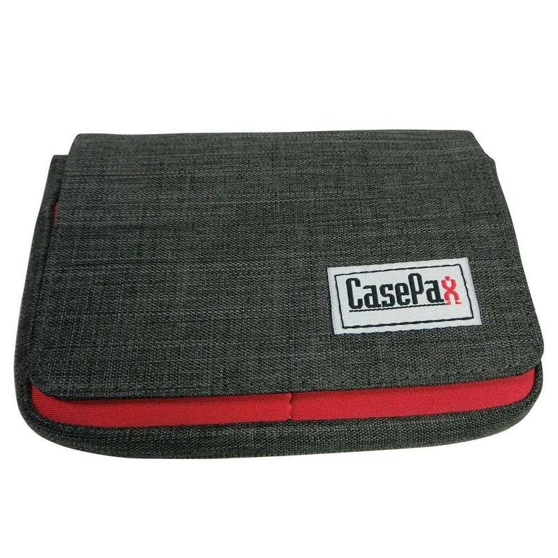 Case Pax Pouch for Mobile or Power Bank or Hard Drive - Smart Grey Only