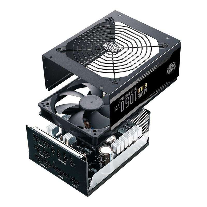 Cooler Master MWE Gold 1050W V2 80+ Gold F/Mod PSU-BK