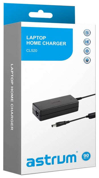 Astrum CL520 Notebook Charger Home HP 90W A90552-B