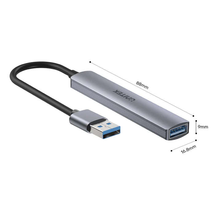 4-in-1 USB-A Hub