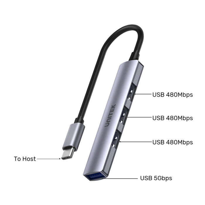 Unitek 4 in 1 USB C Hub