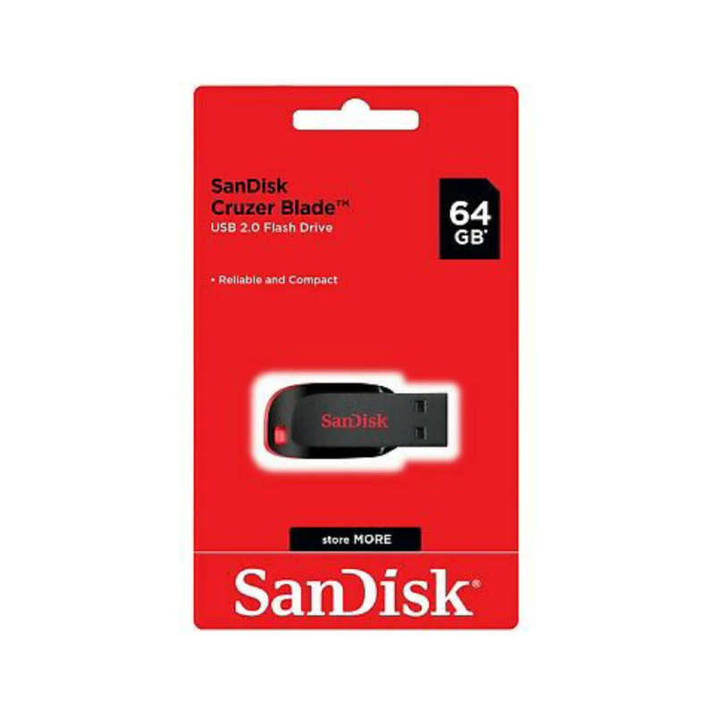 Sandisk Cruzer Blade 64gb Flash Drive