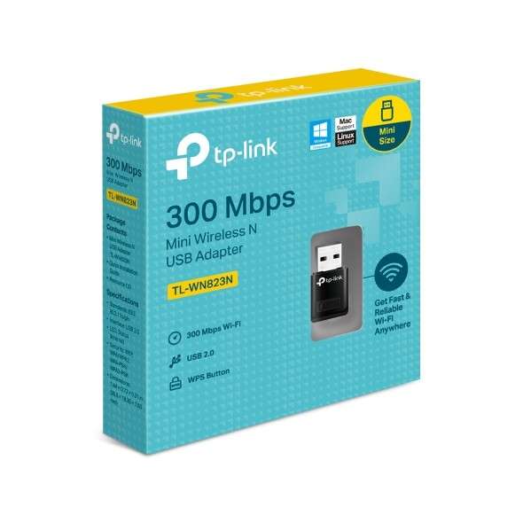 300Mbps Mini Wireless N USB Adapter