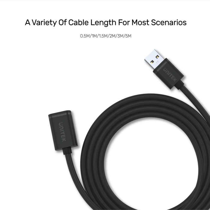 USB 2.0 AM TO AF CABLE 1.5 Metres