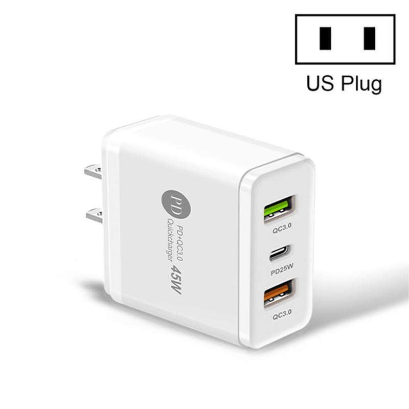 Lylala LY-04 Dual USB 45W QC3.0 + PD Wall charger