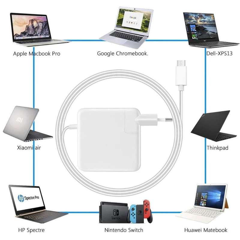 MagSafe Charger | USB-C Power Adapter for Apple Macbook Pro 87W