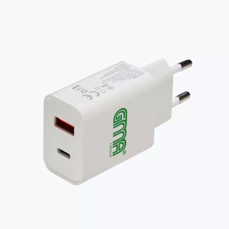 GMA 20W Wall Charger USB and USB-C