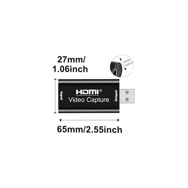 USB to HDMI Video Capture, Video Capture Card, USB to HDMI Converter Device