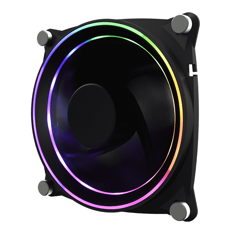 RGB Dual Ring Cooling Fan - Gamemax