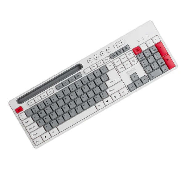 Marvo WS009 Wireless Keyboard & Mouse Combo (white-red)