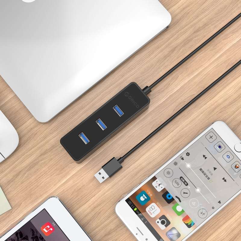 ORICO 4 Port USB3.0 Hub  Black