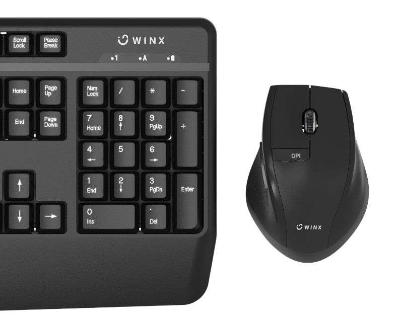 WINX DO Essential Wireless Keyboard and Mouse Combo