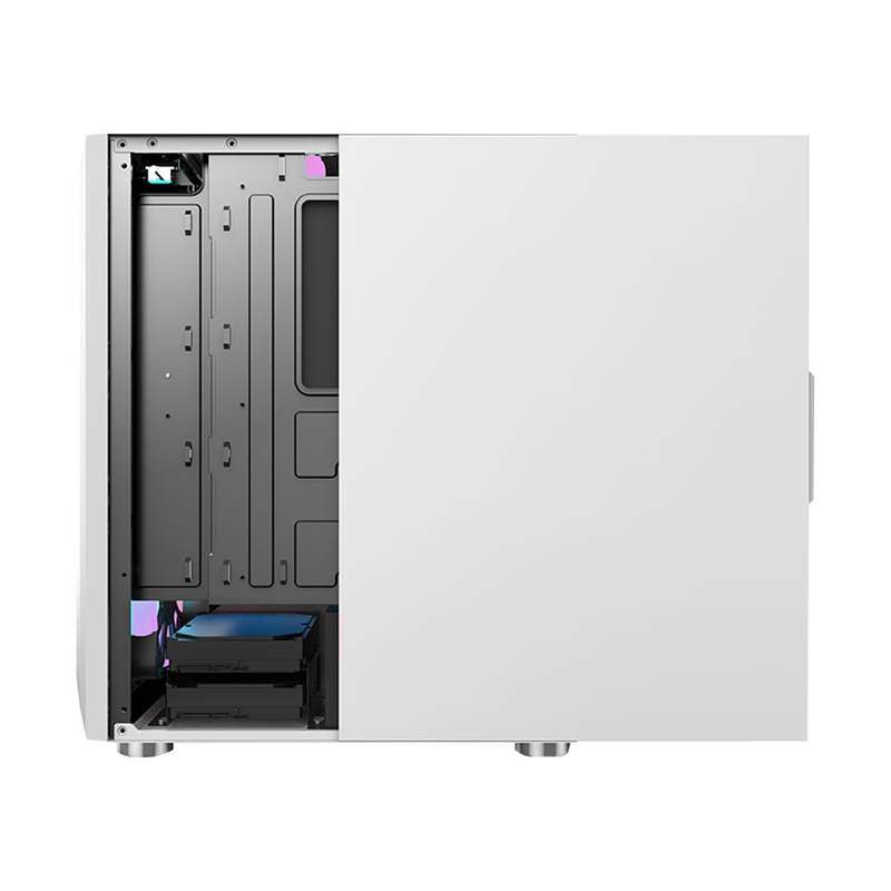 Armaggeddon Tritron Pro 300 ATX Gaming Case with 3x ARGB Fans - White