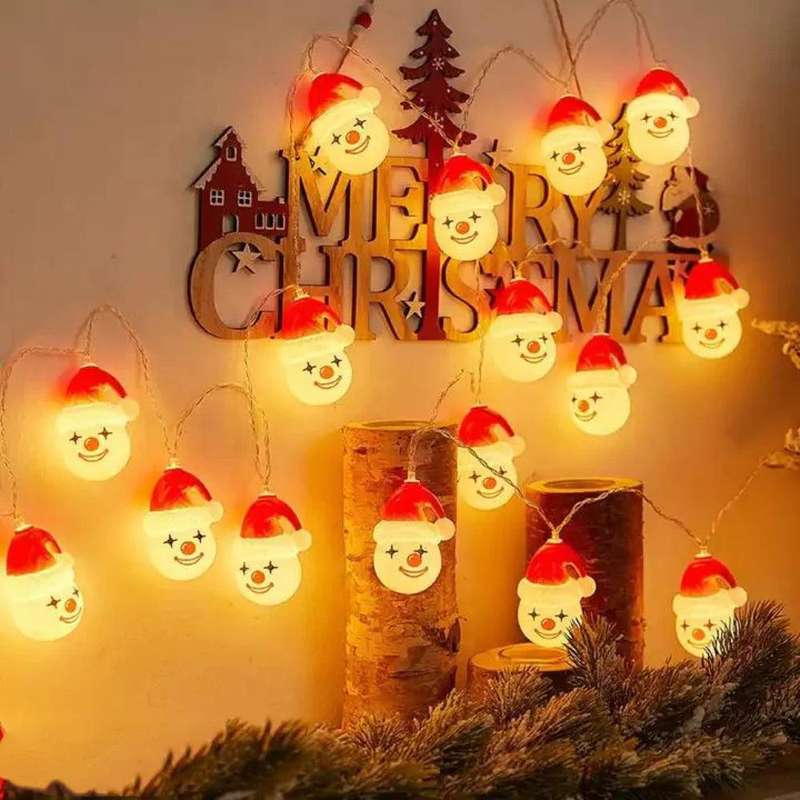 Santa's Magical Glow Warm White LED Lights