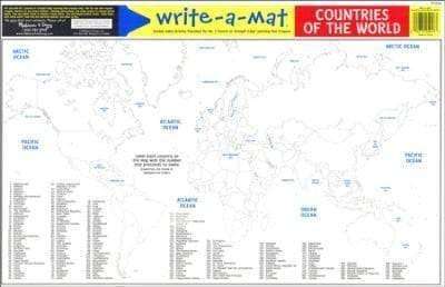 Melissa & Doug Countries Of The World Color-A-Mat