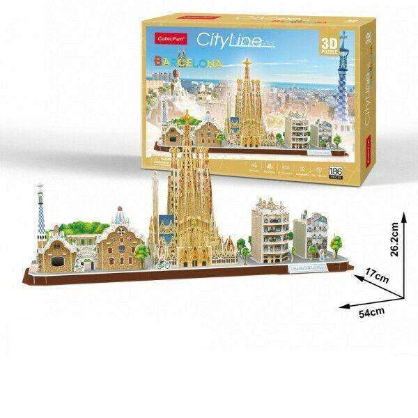 Cityline 3D Puzzle