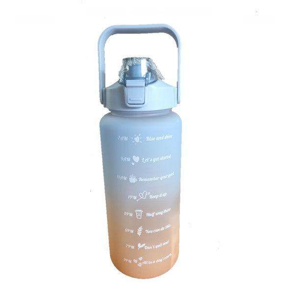 2 Litre Motivational Water Bottle