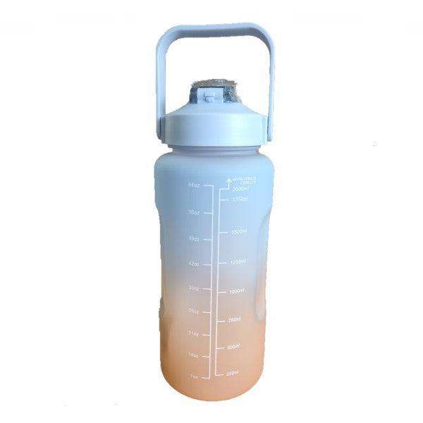 2 Litre Motivational Water Bottle