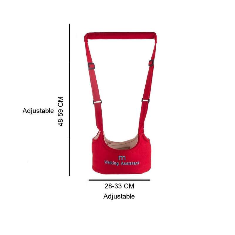 Red Walking Assistant Baby Harness