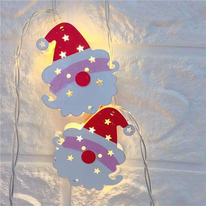 Santa Warm White LED Lights