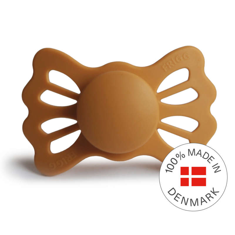 FRIGG Lucky - Honey Gold - Symmetrical Silicone Pacifier