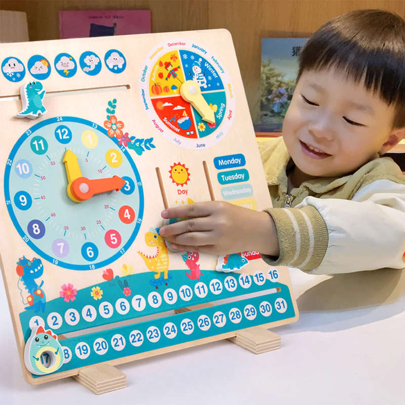 Wooden Busy Board Calendar