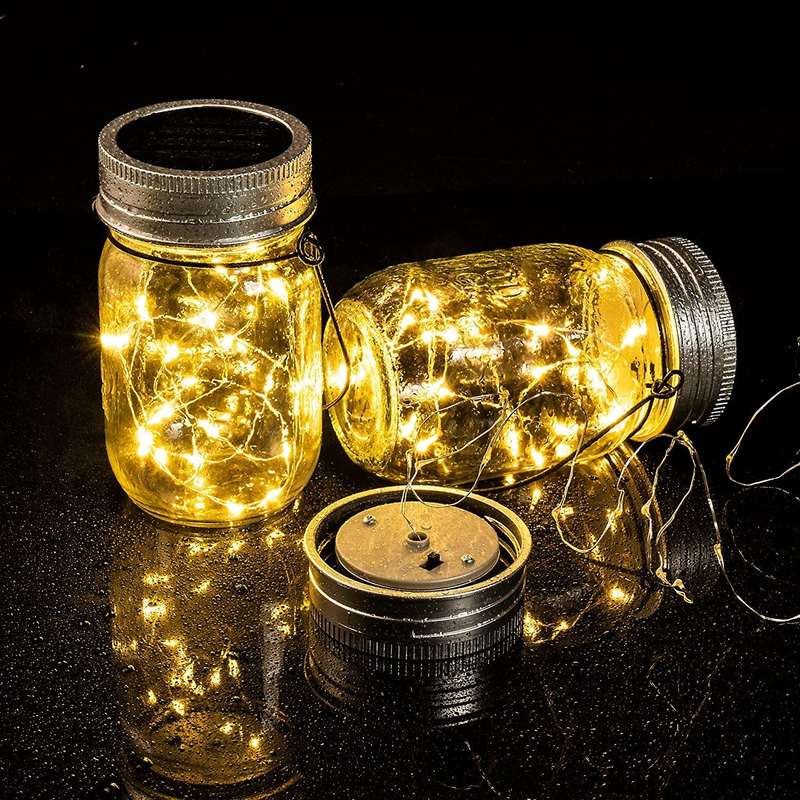 LED Solar Jar Light