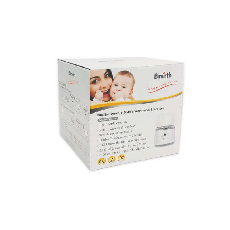 Double Bottle warmer and sterilizer