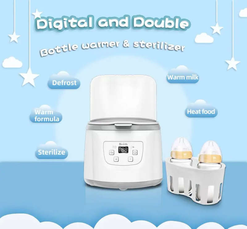 Double Bottle warmer and sterilizer