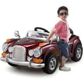 Vintage Style Ride on Cars for Kids (1 seater)