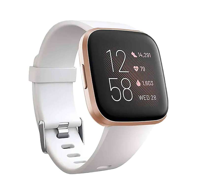 Killer Deals Silicone Strap for Fitbit Versa(M/L) - White