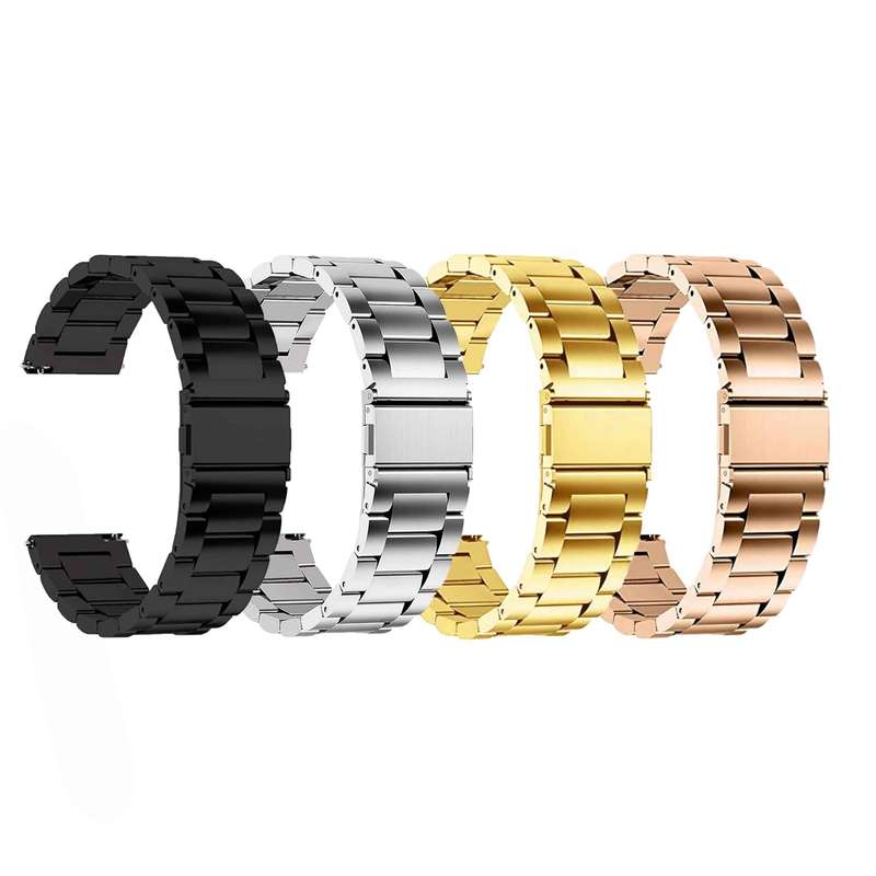 Killer Deals Universal Watch Stainless-Steel Bracelet Strap - 4 Colours/4 Sizes