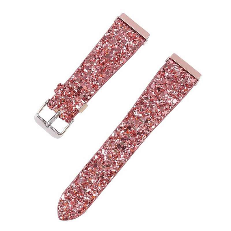Killer Deals Leather Strap for Fitbit Versa - Pink
