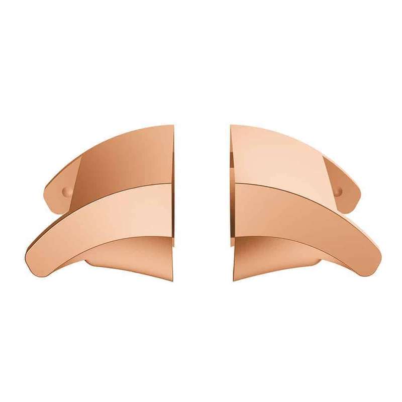 Killer Deals Stainless Steel Adapter Connector for Fitbit Charge 3/4 (18mm strap) - Rose Gold