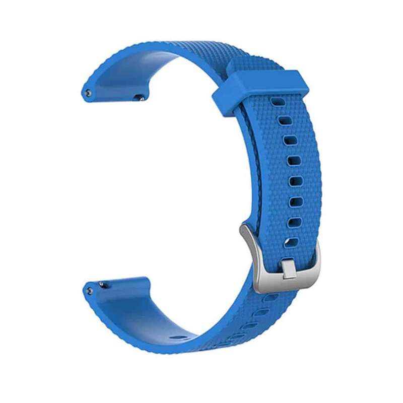 Suunto Fitness 3/Garmin Venu replacement silicone strap - Blue