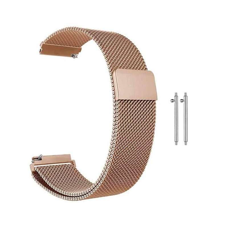 Killer Deals 22mm Samsung S3 Frontier/Classic Milanese Strap -Rose Gold