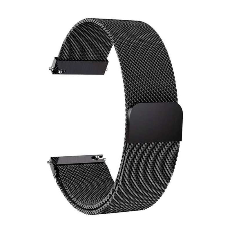 Killer Deals Stainless Steel Milanese Strap for Garmin Vivoactive HR- Black