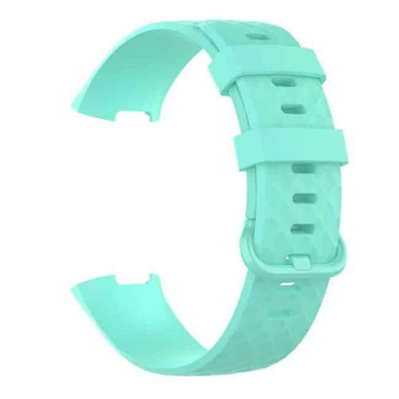 Killer Deals Silicone Strap for Fitbit Charge 3/4, Sense M/L Frost Blue