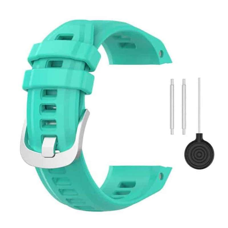 22mm Garmin Instinct Replacement Silicone Strap - Frost Blue