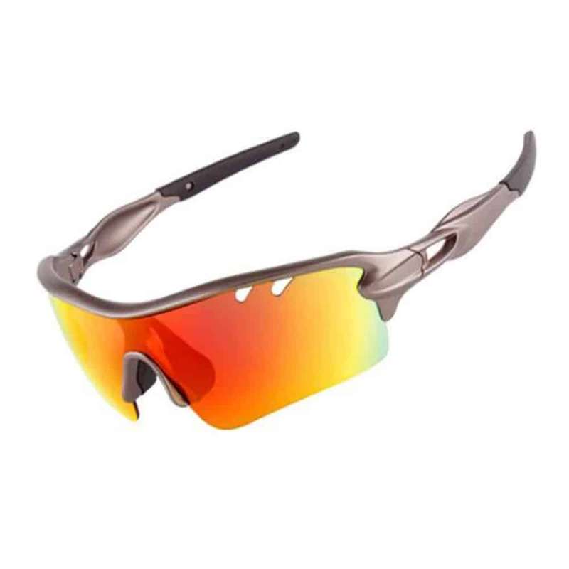 Killer Deals Rivbos Polarised 5 Lens Triathlon Run Cycle Sunglasses