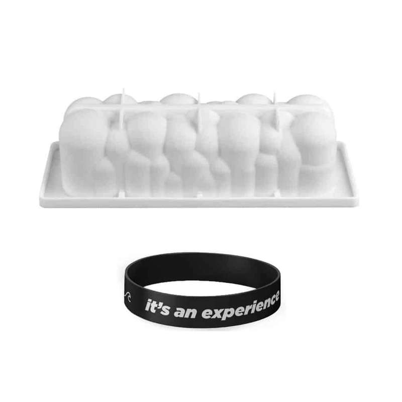 Killer Deals Non-Stick 3D Rectangular Cloud Silicone Baking Dessert Mould